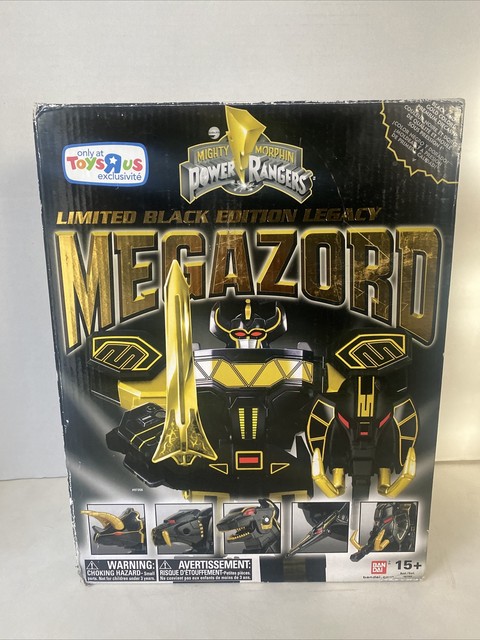 Bandai SDCC 2015 Morphin Power Rangers Megazord Limited Black