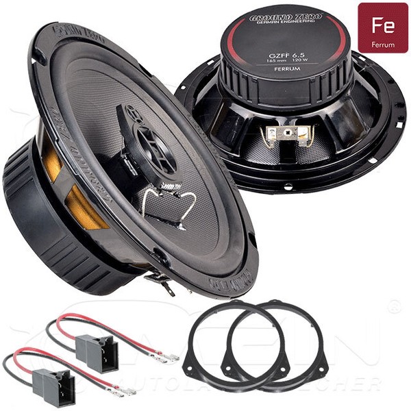 Ground Zero Lautsprecher FüR Alfa Romeo Mito 2008-2018 Heck Hinten 120W #BZ4B-image