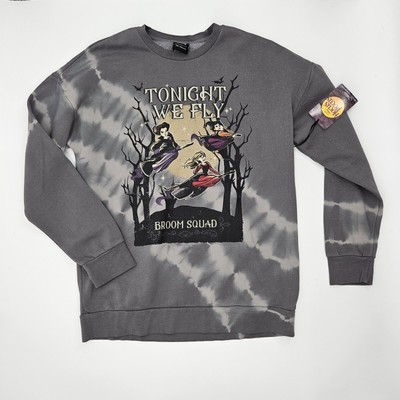 Hocus Pocus Our Universe Sweatshirt Women's Smalll BROOM SQUAD Box Lunch NEW NWT