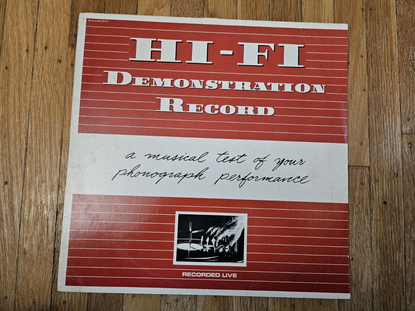 HI-FI: demonstration record NM Vinyl Lp EX Record Cover 