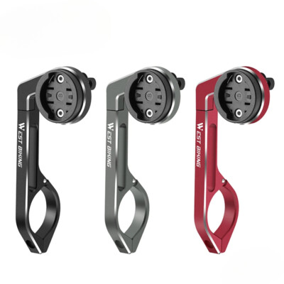 Bicycle Computer Light Dual Mount Aluminum Alloy Handlebar Speedometer GPS Stand