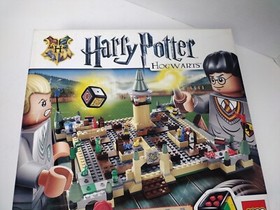 2010 - LEGO Harry Potter Hogwarts (3862) Board Game, Box & Manual