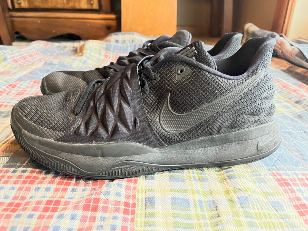 Size 11.5 - Nike Kyrie Low Triple Black for sale online | eBay