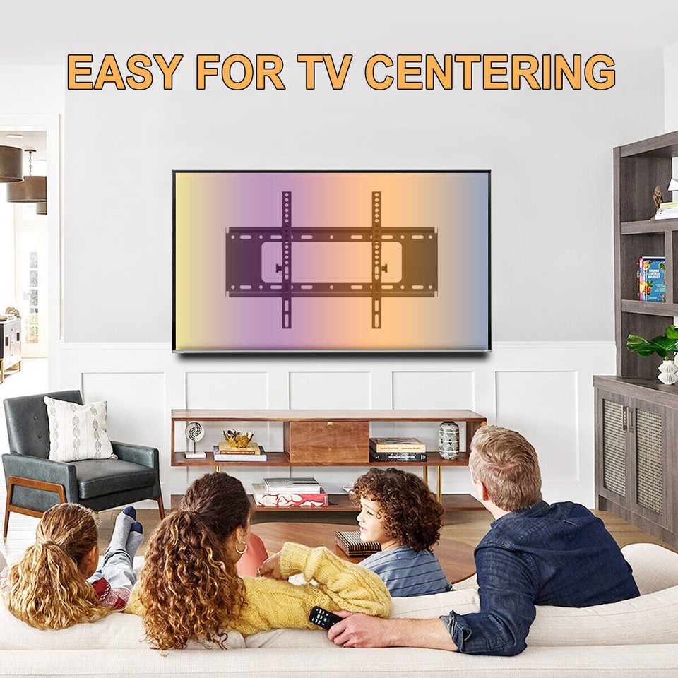 Universal TV Wall Mount Bracket – Tilting, Fits 32" To 70" Screens, VESA Compatible 5 thumbnail image