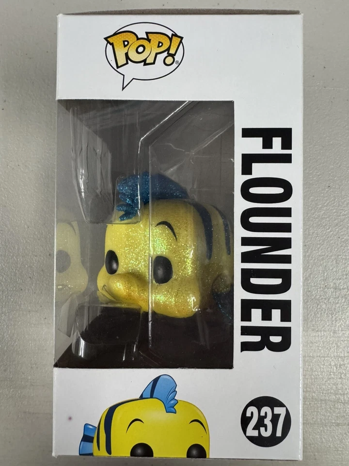 Камбала (бриллиантовая/блестящая) 237 ~ Disney: The Little Mermaid ~ винил FUNKO Pop - Изображение 2 из 4