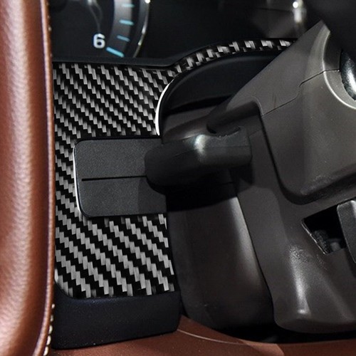 Carbon Fiber Lower Dashboard Speedometer Panel Trim For Silverado SIERRA 2014-18 - Bild 2 von 8