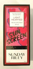 NEW SUNDAY RILEY Light Hearted Broad Spectrum Sunscreen SPF 30 1.5oz NIB RV 35