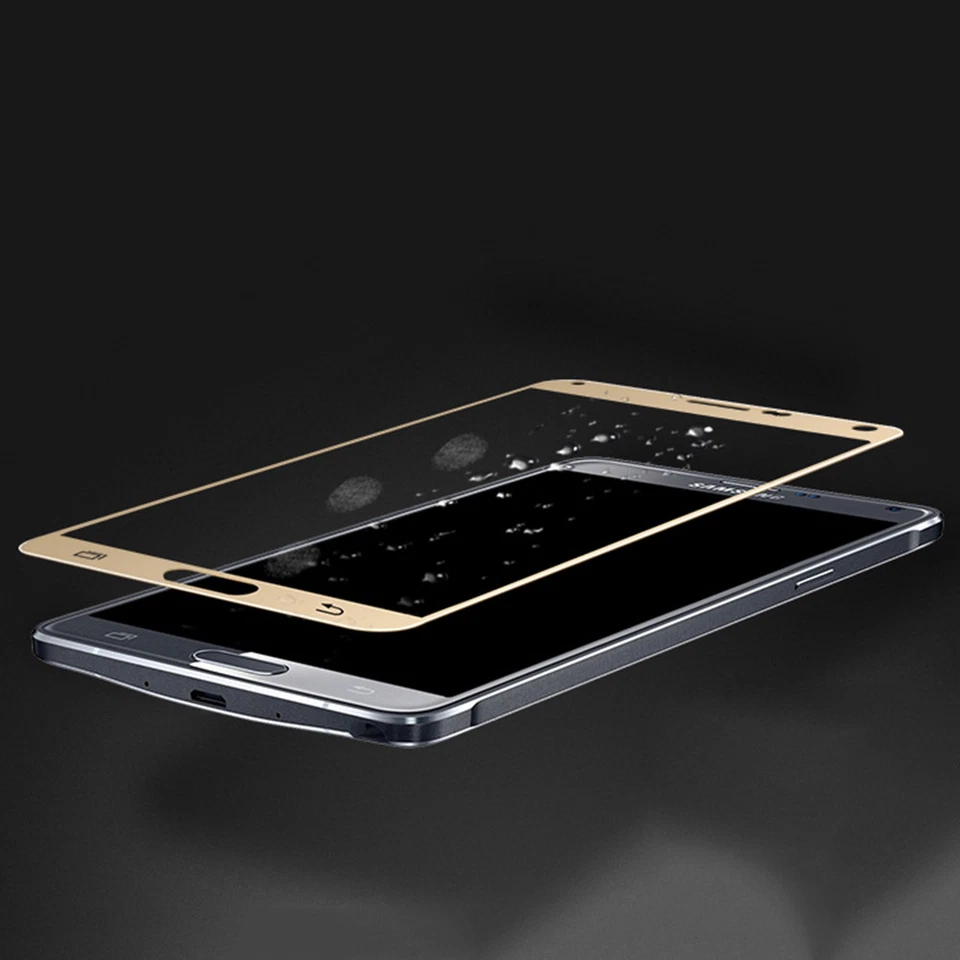 Полностью покрытый закаленное стекло протектор экрана для Samsung Galaxy Note 3 4 5 лот - Изображение 3 из 4
