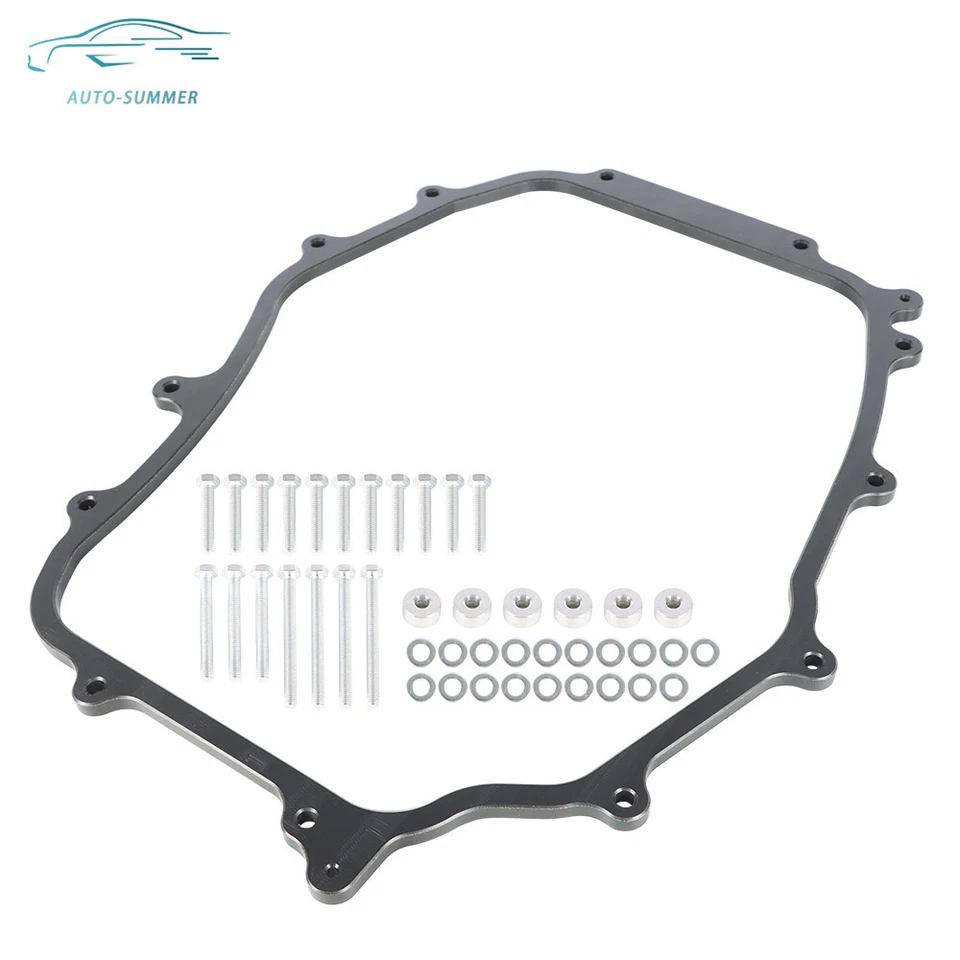 Colector de admisión escudo térmico espaciador plenum para Nissan 350Z Infiniti G35 5/16" Foto 2 de 4