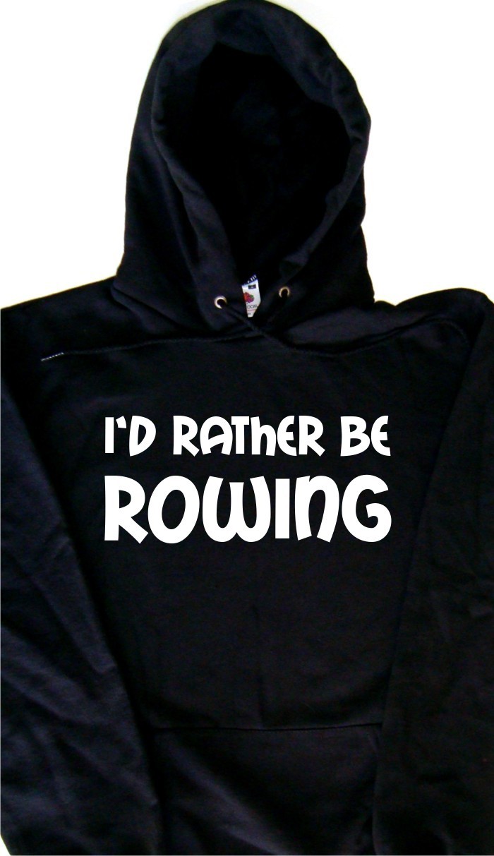 FILA Felpa con cappuccio I'd Rather Be Rowing