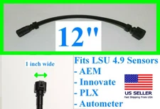 1FT 12in LSU4.9 WBO2 for Bosch AEM Wideband O2 Sensor Extension Harness LSU 4.9
