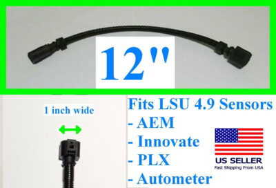 #ad #ad 1FT 12in LSU4.9 WBO2 for Bosch AEM Wideband O2 Sensor Extension Harness LSU 4.9 $19.89