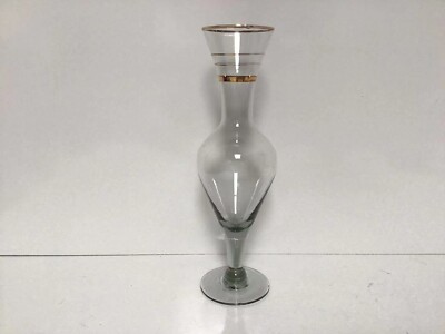 Vintage Antique Clear Glass Vase For Decoration Set of Only One | eBay