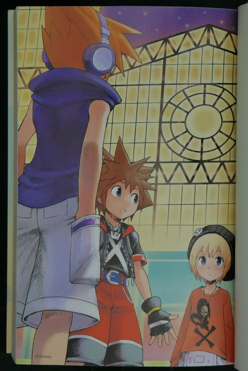 Kingdom Hearts 3D Dream Drop Distance Side Sora Japanese Novel