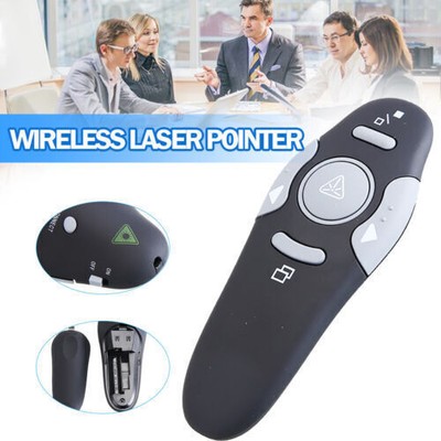 2.4GHz USB Wireless PC PowerPoint PPT Vortrag Presenter Pointer Remote Stift DE