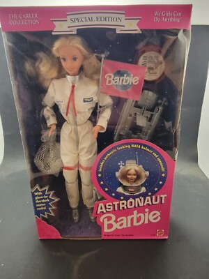 1994 Mattel Astronaut Barbie #12149 with “Glow In The Dark Moon