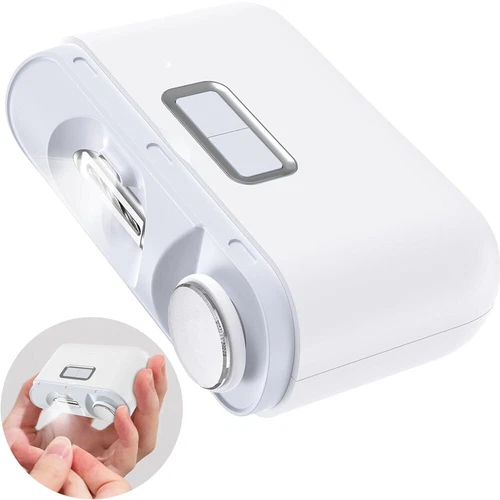 Cortaúñas Eléctrico Automático Recortadora Herramienta para el Cuidado de la Manicura Recargable 500MAH - Imagen 9 de 13