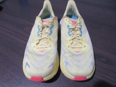 Hoka One One Arahi 6 Womens 9.5 Shoes Yellow Running Walking  display picture 2
