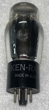 Kenrad 5V4 Full Wave Rectifier Tubes TV7 Tested Strong