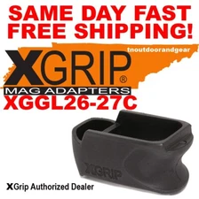 X-Grip for GLOCK26-27 Fits G19 23 Mag for use on G26 27 Pistols FAST SAME DA...