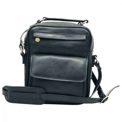    ¡Descubre el Bolso de Hombro 100% de Piel de Becerro de Plena Flor!   