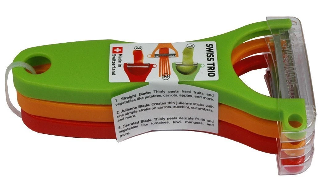 Kisag Swiss Trio Peeler Set The Finest TRIO Peeler Set You Will Ever Own
Opens in a new window or ta
