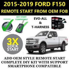 100% Plug & Play Remote Start 2019 FORD F150 3X LOCK