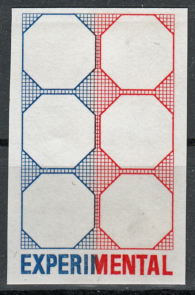 Probedruck Test Stamp Specimen TD 118 Experimental - Bild 1 von 1