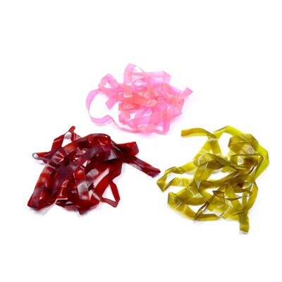 5pcs 6MM Wide Scud Backs Elastic Silicone Worm Body Wrap 1M Fly Tying Material