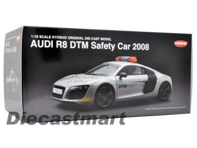 KYOSHO 1:18 AUDI R8 4.2 DTM 2008 SAFETY CAR SILVER | eBay