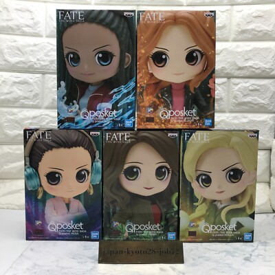 Q Posket Fate The Winx Saga AISHA STELLA MUSA TERRA BLOOM Figure Set Qposket JP