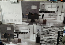 1 Karton Verblendsteine, grau Bruchsteinoptik