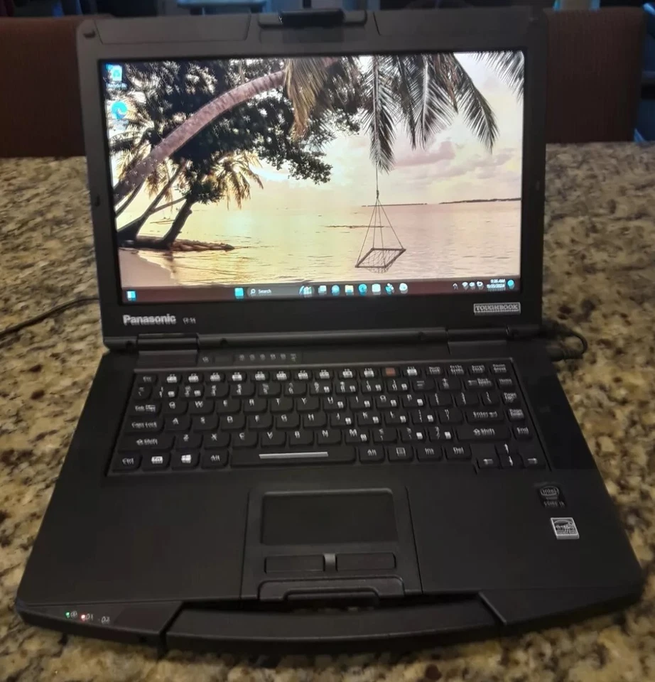 NICE Panasonic Toughbook CF-54 Core i5 TOUCH OFFICE 8GB RAM 256GB SSD GPS Wind11 - Image 2 of 4