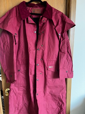 Outback Trading Co Mathilda Oilskin Duster NWT Coat 2XL Ladies