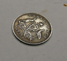 1935 three pence Australia coin