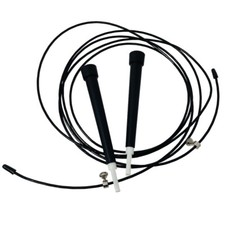 Black Athletic Speed Jump Rope