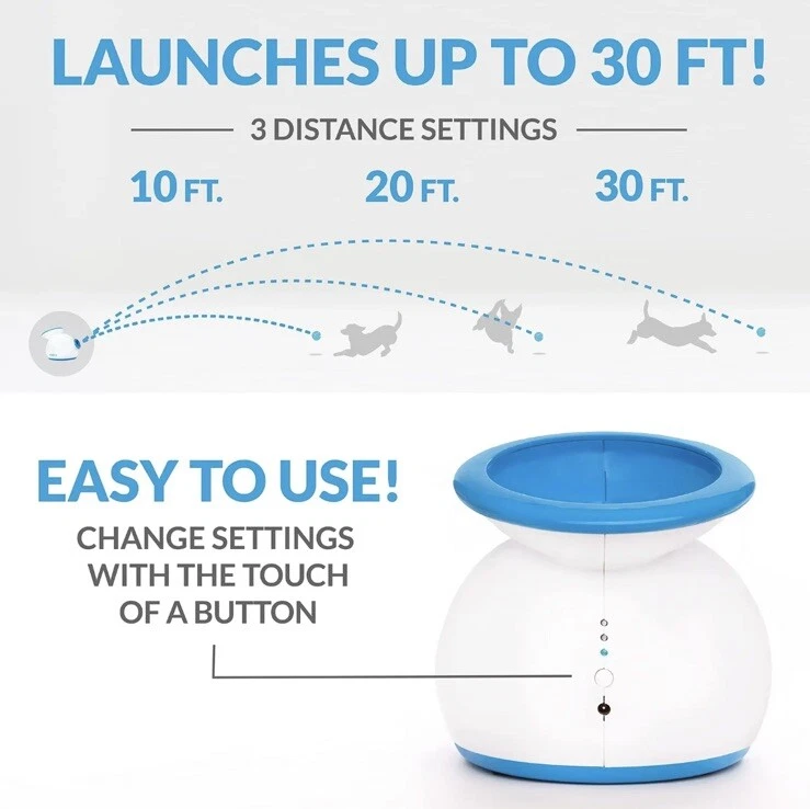 iFetch (Small Interactive Ball Thrower for Dogs- Mini Tennis Balls) Excellent!! - Image 3 of 4