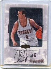2000 Flair Showcase - CHRIS HERREN - Fresh Ink Autograph - ESPN UNGUARDED