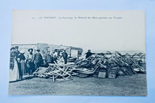 Le Treport 76 Rettung Der Ausrüstung Des Bade- Pendant Eine Sturm