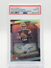 SHEDEUR SANDERS 2025 PRIZM SILVER ROOKIE AUTO #302 BROWNS PSA 10 Q3562