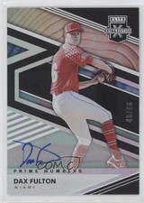2020 Elite Extra Edition Prime Numbers B Signatures 46/66 Dax Fulton Auto 09j5