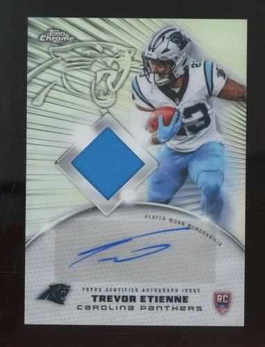 2025 Topps Chrome Trevor Etienne Refractor (RAW)