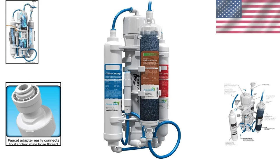 RO Buddie 4-Stage RO/DI Water Filter System - Image 2 of 4