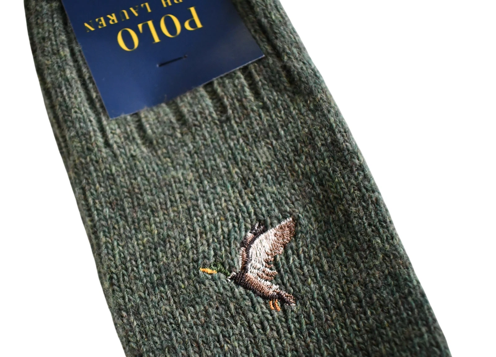 POLO RALPH LAUREN DUCK Embroidered WOOL Blend Men's Socks Size 10-13
Opens in a new window or tab