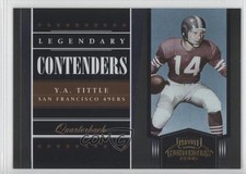 2006 Playoff Contenders Legendary Contenders 973/1000 YA Tittle #LC-23 HOF 2s8
