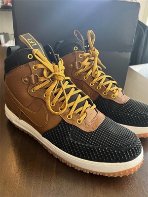 Authentic Nike 2023 Lunar Force 1 Duckboot Ale Brown Size US 15 NIB 805899-202