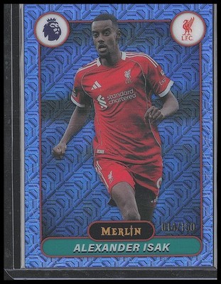 2026 Topps Merlin Premier League Liverpool FC ALEXANDER ISAK #/150