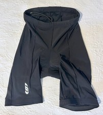 Louis Garneau Black Biking/Cycling Padded Shorts - Women's Size M Medium