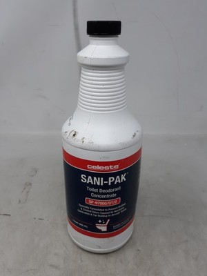 Celeste SANI-PAK Toilet Deodorant Concentrate SP-97000/QT/D 1 Quart Aircraft For