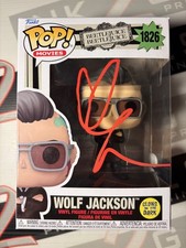 Wolf Jackson signed Funko Pop! by Willem Dafoe Autograph - Beetlejuice ACOA